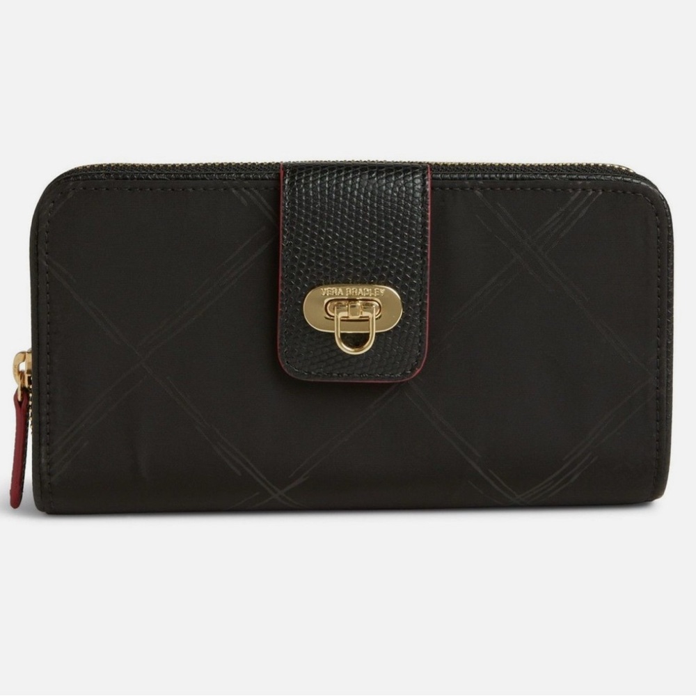 Vera Bradley Preppy Poly Wallet